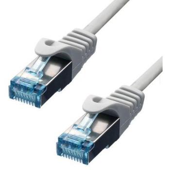 ProXtend 30CM S/FTP CAT6A Ethernet Cable Grey LSZH