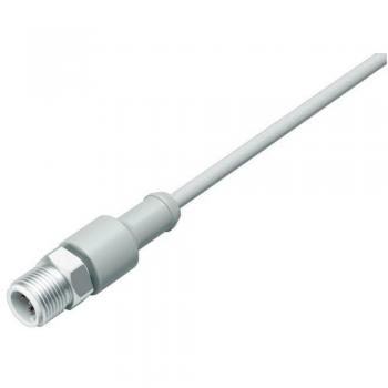 Schubiger Binder 77 3729 0000 40403-0500 Sensor-/Aktor-Steckverbinder, konfektioniert M12, Elektronikkabel + Stecker, Grau