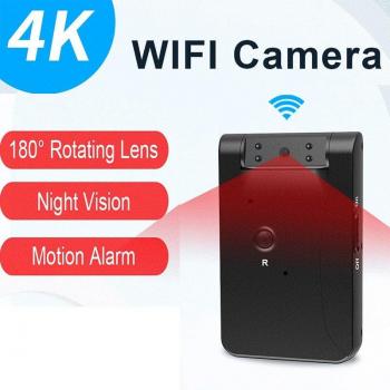 WD7 Mini 4K HD WIFI Night Vision Camera