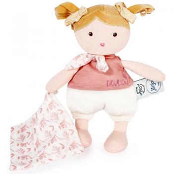 Doudou Camélia, bambola di pezza con panno 22cm