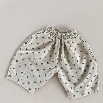 Shorts Lunares Anchos Kiddo