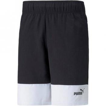 Shorts Hombre Puma Power Colorblock Negro