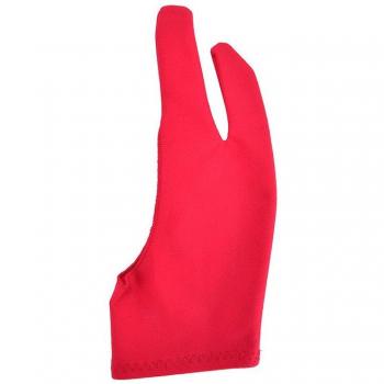 Black Drawing Glove for Graphics Tablets - 2 Finger, Anti-Fouling, Free Size