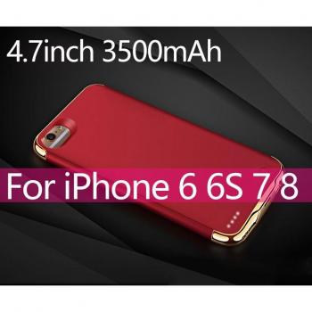 4000mAh Phone Battery Charging Case for iPhone 6, 6s, 7, 8 Plus