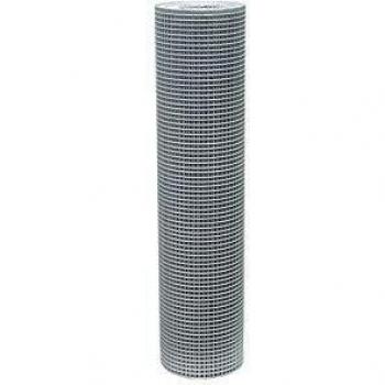 Rete da recinzione metallica elettrosaldata 12x12 h80cm f.1,05, rotolo 25mt zincata