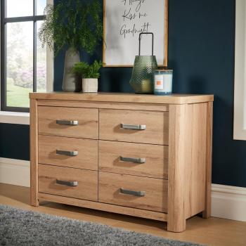 Huntingdon 6 Drawer Chest Storage Unit