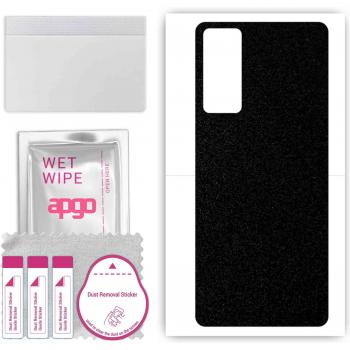 TCL 30 Plus Matte Black Back Wrap Film