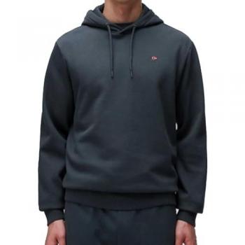 Felpa con Cappuccio Napapijri Balis Uomo Verde Cotone Taglia M
