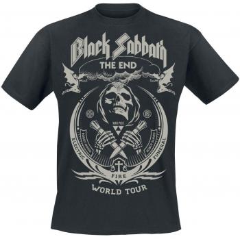 Black Sabbath The End Grim Reaper T-Shirt schwarz in 4XL