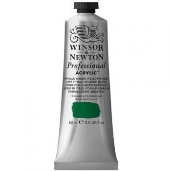Winsor & Newton Professional Acrylic 60ml Phthalo Green Yellow Shade Series 2