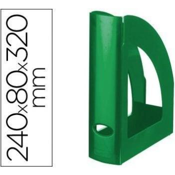Porte-revues plastique Q-Connect 240x320mm vert opaque