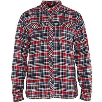Blakläder Flanel XS Bleu Marine et Rouge