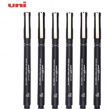 Stylo à aiguilles UNI PIN-200, 0.05-0.8mm, encre pigmentée noire