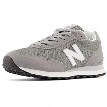 New Balance Uomini Sneaker 515 Bassa Grigio Pietra Bianco 45,5