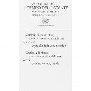 Il tempo dell'istante. Poesie scelte 1985-2010. Testo francese a fronte