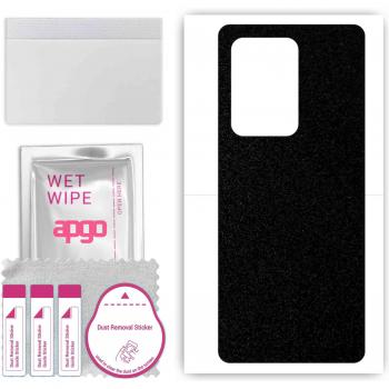Apgo Back Cover Skin Film for Meizu 18 Pro - Matte Black Design