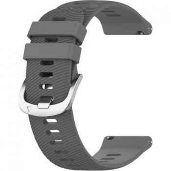 Bracelet Ajustable en Silicone pour Honor Magic Watch 2 46mm - Gris Foncé