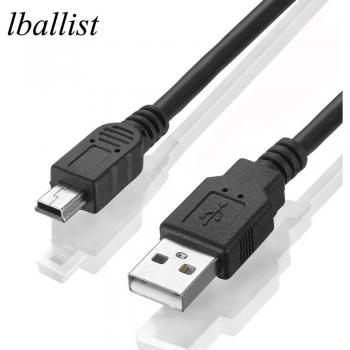 Conector USB macho tipo A a Mini 5 pines macho