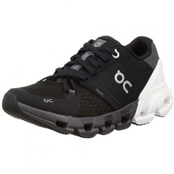 Zapatillas On Cloudflyer 4 en Negro y Blanco para Mujeres, Talla 37.5