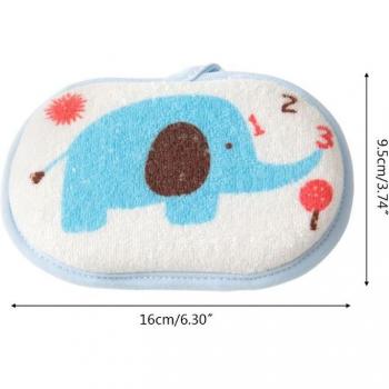 Soft Baby Bath Sponge - Gentle Cleaning Brush for Infants 203E