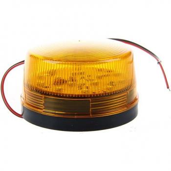 Alarme de sécurité 12V avec signal lumineux clignotant bleu et rouge