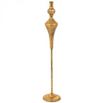 Luminaria de Metal Oro Wanderlust 12×12×62,5 cm
