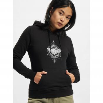 Mister Tee Felpa Ladies Moth Black XS