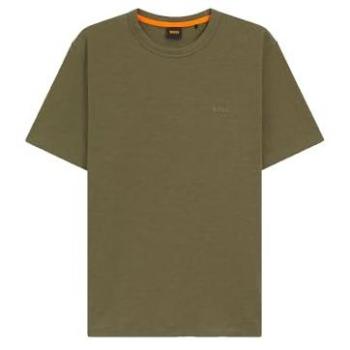 BOSS T-shirt homme vert 50508243 – Manche courte, polyester