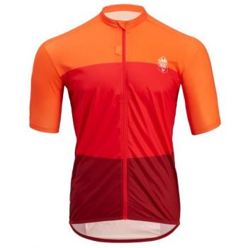 Silvini Turano Red Short Sleeve Shirt – Men S