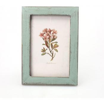 DIY Vintage Photo Frame - 5 Colors, 17.6x12.6 cm, Wooden Home Decor & Wedding Frame