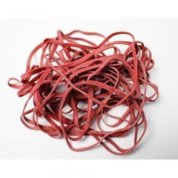 ALCO Gummibänder, rot, 130 x 4mm, 1000g