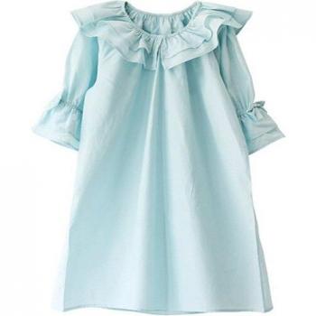 Camisón de Encaje para Niños y Niñas - 30% Seda, Bata de Noche