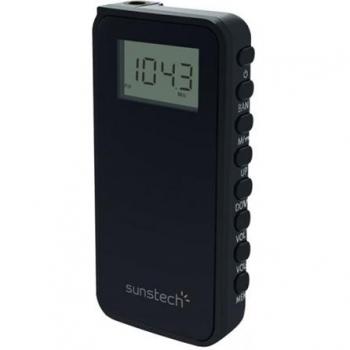 Sunstech RPD23 Rádio portátil na cor preta