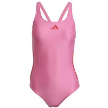 Costume da Bagno Donna Adidas Schiena a C Rosso