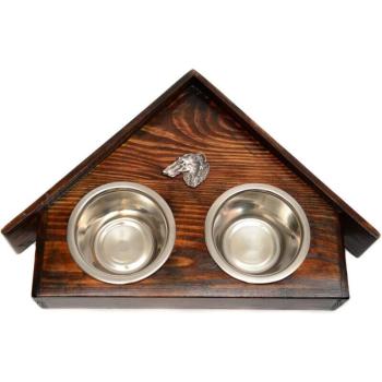 Gamelles Barzoï en Bois