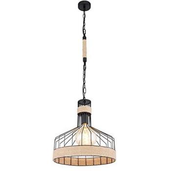 Halia 35 cm Matte Black Pendant Lamp – E27