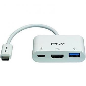 Adattatore PNY USB-C 3 in 1 A-TC-UA30HDTC-W01-RB