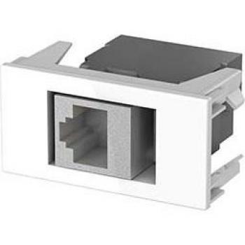 Konnect Alu;Konnect flex 45 click Multi-Einsatz/Abdeckung für Daten- und Kommunikations-Anschlusstechnik 4021565050015