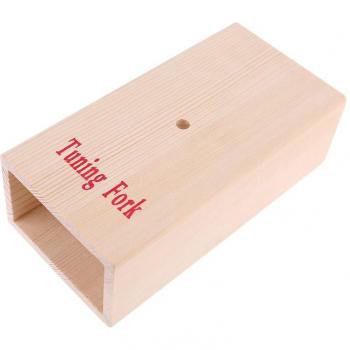 440Hz Tuning Fork Set with Wood Bases for Experiments