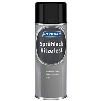 Renovo Hochtemperatur-Sprühfarbe, lösungsmittelbasiert, 400ml