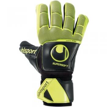 Uhlsport Torwarthandschuhe Supersoft HN Flex Frame Schwarz