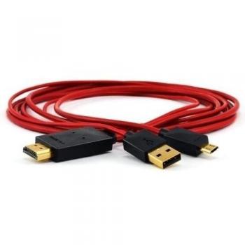 Cable MHL 4m con transferencia de imagen y sonido