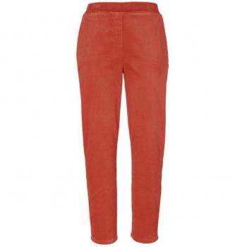 Terrakotta Feincord-Schlupfhose - Größe 21 von Goldner Fashion