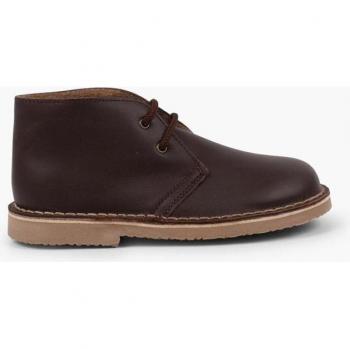 Pisacacas Pisamonas Botas Niño Piel Cordones Forro Borreguillo