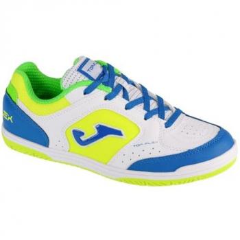 Top Flex Jr 2402 Branco Azul Neon
