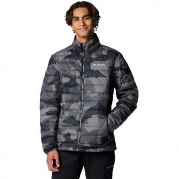 Veste Columbia Powder Lite II Imprimée Camouflage Gris - M