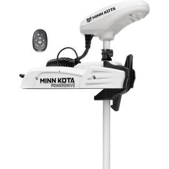 Minn Kota Riptide PowerDrive 55 Trolling Motor with Micro Remote (12V, 55LB, 54-inch)