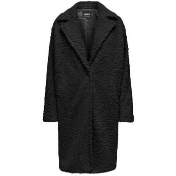 Cappotto Shearling Catalina Nero Regular Fit