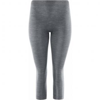 Legging 3/4 Falke femme Wool-Tech Light - Gris