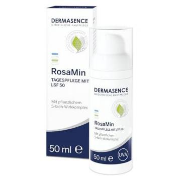 Dermasence RosaMin Tagespflege mit LSF 50 50 Milliliter